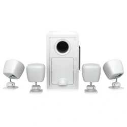 SAT SUB 4PACK-WH Uydu-Subwoofer Hoparlör Sistemi - 1