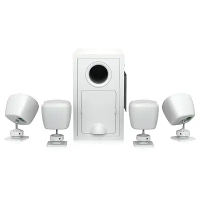 SAT SUB 4PACK-WH Uydu-Subwoofer Hoparlör Sistemi - 1