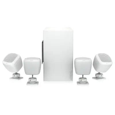 SAT SUB 4PACK-WH Uydu-Subwoofer Hoparlör Sistemi - 3