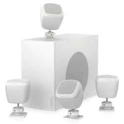 SAT SUB 4PACK-WH Uydu-Subwoofer Hoparlör Sistemi - 4