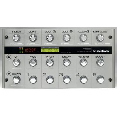 G-System Gitar multi-effect pedal kontrol ünitesi