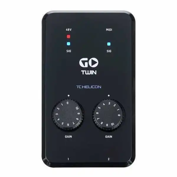 GO TWIN 2 Kanallı Ses MIDI Arayüzü