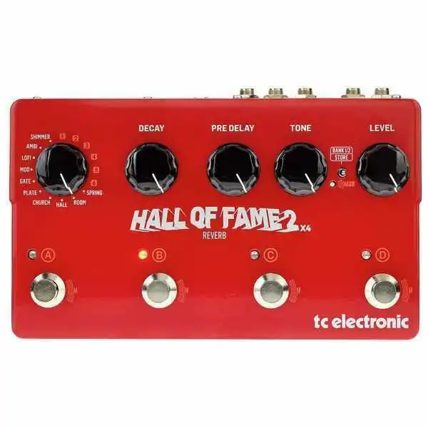 TC Electronic - HAll of Fame 2X4 Reverb Pedalı
