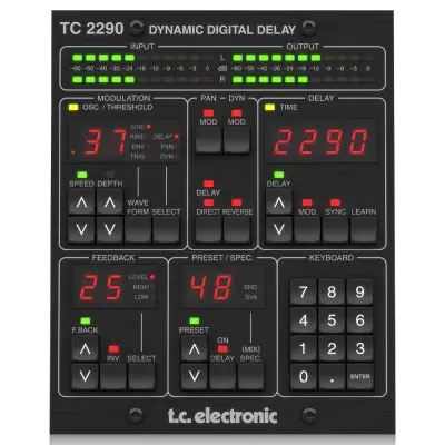 TC2290-DT Dinamik Delay Plug-In Masa Üstü Kontrol Arayüzü - 1