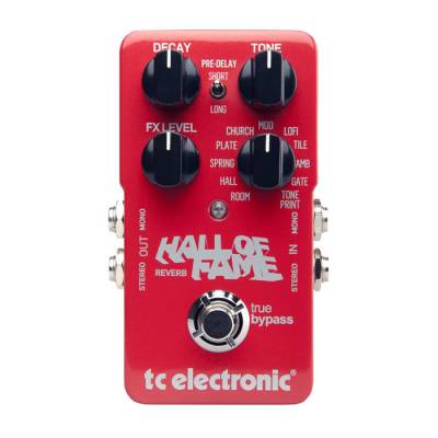 TonePrint Hall of Fame Reverb TonePrint özellikli Reverb Pedalı