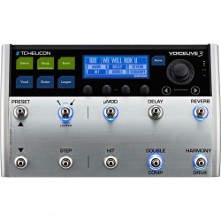 TC Helicon - VoiceLive III Yeni Nesil Voice-harmony, TC Gitar/Vokal Effect, Looper