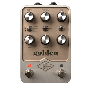 Golden Reverberator Pedal - 1