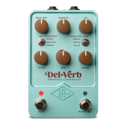 UAFX Del-Verb Ambience Companion Reverb ve Delay Pedalı - Universal Audio