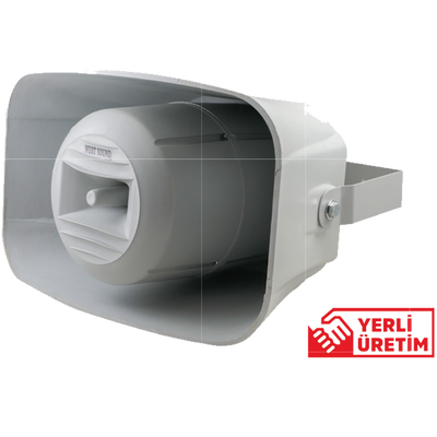 MT 20-200 İki Yollu Dış Mekan Plastik Horn Hoparlörü - 1