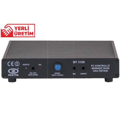 MT 3108 PC KONTROLLÜ MERKEZİ YAYIN ARA ÜNİTESİ - 1