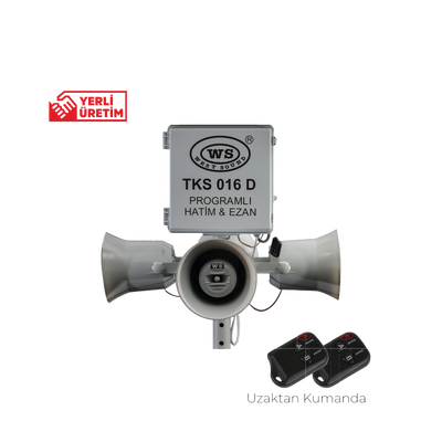 TKS 016 D HATİM VE EZAN OKUMA CİHAZI (SET) - 1