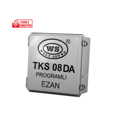 TKS 08 DA PROGRAMLI EZAN SAATİ (DİREK TİPİ AKÜLÜ) - 1