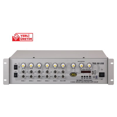 TKS 100 MİKSERLİ AMPLİFİKATÖRLER - 1