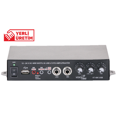 TKS 16-40 KAYITLI TANITIM AMPLİFİKATÖR SETİ - 1
