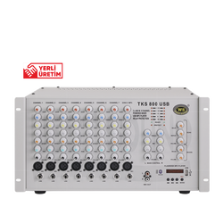 TKS 800 EF (USB) MİKSERLİ AMPLİFİKATÖRLER - 1