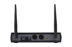 WM-202T 1 Receiver+ 2 Lavalier(Yaka) Mikrofon Seti - 3