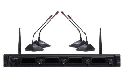 WM-404C - 4 Kanal UHF Masa Mikrofon Seti - 1