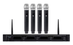 WM-404H - 4 Kanal UHF El Mikrofon Seti - Westa