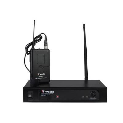 WM-441T UHF Band Kablosuz Tek Yaka Mikrofon Seti - 1