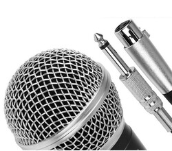 WM-580 Kablolu Dinamik El Mikrofon - Thumbnail
