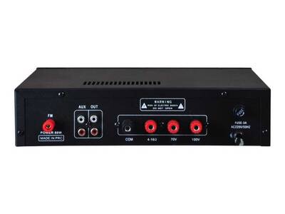 WM-600U Hat Trafolu USB MP3 Girişli Power Mikser - 2