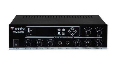 WM-605U Hat Trafolu 2 Bölgeli 100W Power Mikser - 1