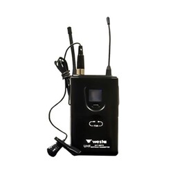 Westa - WM-9BP UHF Band Bodypack+Yaka Mikrofonu