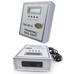 WS-207S USB Girişli Akıllı Okul Zil Saati - 4