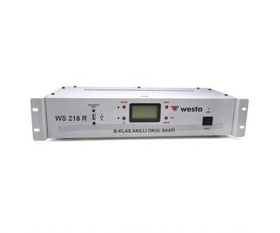 WS-216 R Rack Tipi Programlı Okul Zil Saati - 1
