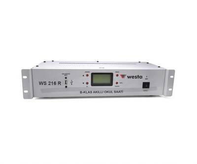 WS-216 R Rack Tipi Programlı Okul Zil Saati