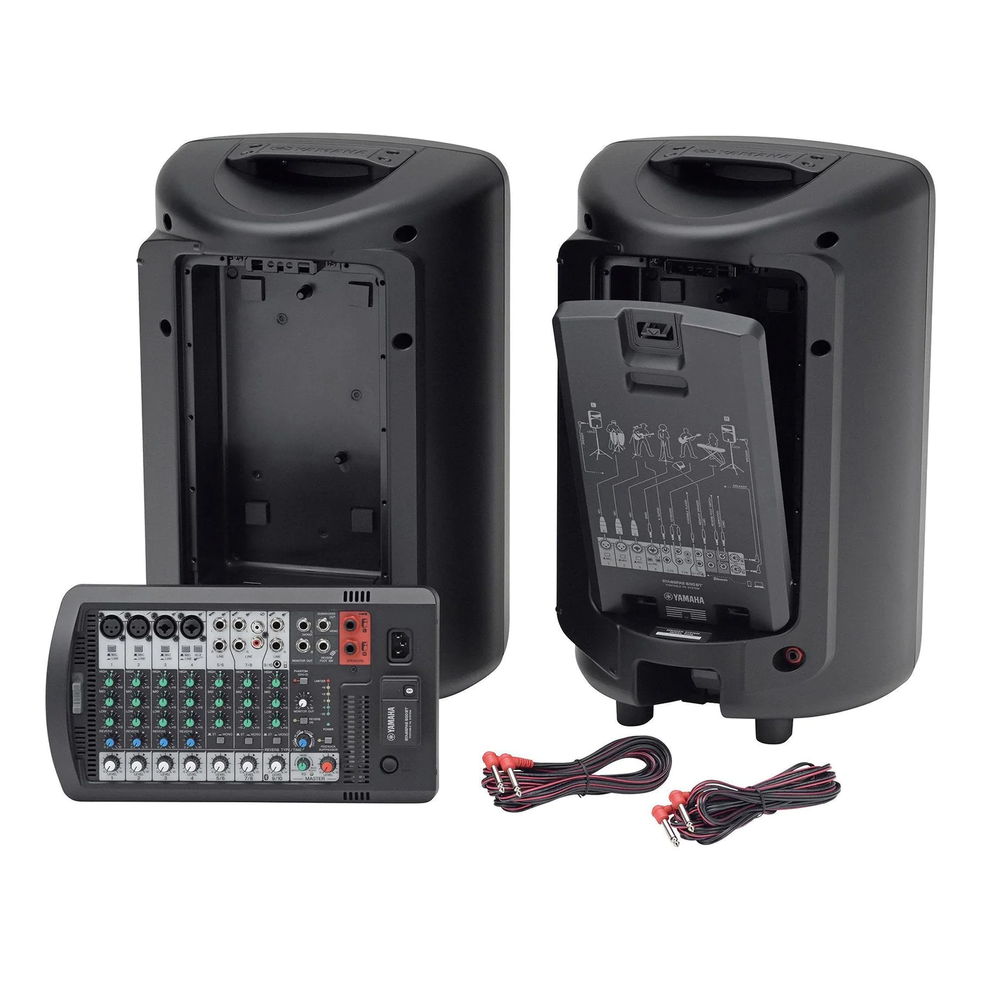 STAGEPAS 600BT 680 Watt Portable PA System with Bluetooth - Thumbnail